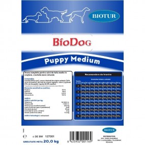 Biodog Puppy Medium 20kg