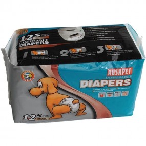 Diapers Catei L Hushpet (12buc/pac)