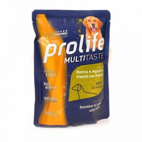 Hrana Umeda Pentru Caini Premium Prolife Dog Plic Ren/miel/cartof/free Grain/300 Gr/42056