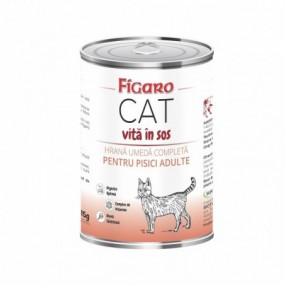 Hrana Umeda Pentru Pisici Figaro Cat Vita In Sos Conserva 415g