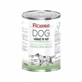 Hrana Umeda Pentru Caini Figaro Dog Vanat In Sos Conserva 1240g