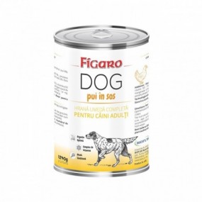 Hrana Umeda Pentru Caini Figaro Dog Pui In Sos Conserva 1240g