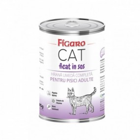 Hrana Umeda Pentru Pisici Figaro Cat Ficat In Sos Conserva 415g