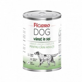 Hrana Umeda Pentru Caini Figaro Dog Vanat In Sos Conserva 415g