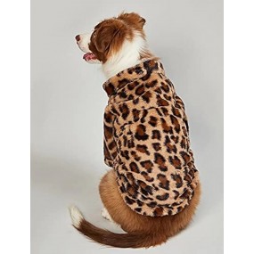 Bluza animal print cu fermoar, PROpets, eleganta,  pentru caini, pisici