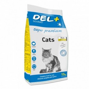 Hrana Uscata Pentru Pisici Super-premium Gourmet Del+ Cat Super Premium 15kg