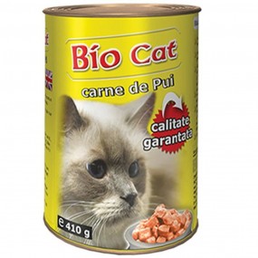 Bio Cat Pui 410gr (24/bax)