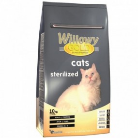 Hrana Uscata Pentru Pisici Willowy Gold Cats Sterilized 10kg